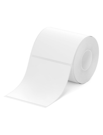 NIIMBOT ρολό θερμικών αυτοκόλλητων ετικετών T60X70-110-WH, 60x70mm, 110 ετικέτες, λευκό