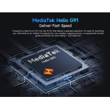 ULEFONE tablet Tab A9 Pro Kids, 8.68", 4/128GB, 4G, Android 15, 5040mAh, μπλε