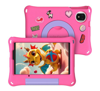 ULEFONE tablet Tab A9 Pro Kids, 8.68", 4/128GB, 4G, Android 15, 5040mAh, ροζ