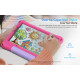 ULEFONE tablet Tab A9 Pro Kids, 8.68", 4/128GB, 4G, Android 15, 5040mAh, ροζ