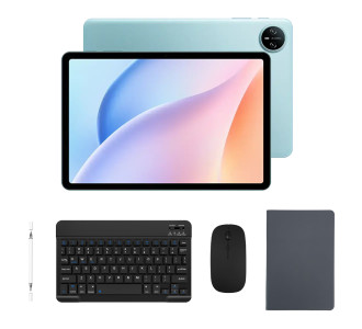 DOOGEE tablet Tab A9 Pro με πληκτρολόγιο/ποντίκι/στυλό αφής/θήκη, 10.1", 4/128GB, Android 15, 6580mAh, μπλε