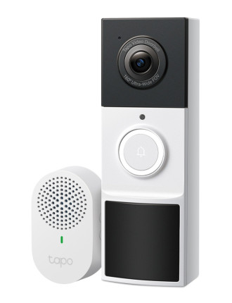 TP-LINK smart κουδούνι με κάμερα Tapo D210, 2K/3MP, WiFi, 6400mAh, IP65, V2.0 TP-LINK smart κουδούνι με κάμερα Tapo D210, 2K/3MP, WiFi, 6400mAh, IP65, V2.0