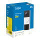 TP-LINK smart κουδούνι με κάμερα Tapo D210, 2K/3MP, WiFi, 6400mAh, IP65, V2.0 TP-LINK smart κουδούνι με κάμερα Tapo D210, 2K/3MP, WiFi, 6400mAh, IP65, V2.0