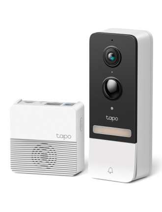 TP-LINK smart κουδούνι με κάμερα Tapo D230S1, Wi-Fi 2K, 6700mAh, Ver 1.0 TP-LINK smart κουδούνι με κάμερα Tapo D230S1, Wi-Fi 2K, 6700mAh, Ver 1.0