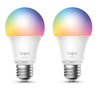 TP-LINK Smart λάμπα LED TAPO-L530E WiFi, 8.7W E27, 2500K-6500K RGB, 2τμχ