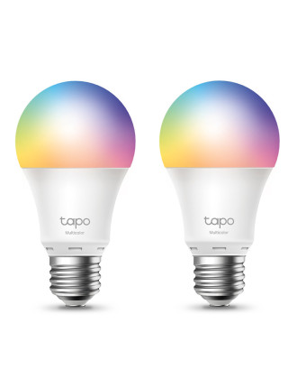 TP-LINK Smart λάμπα LED TAPO-L530E WiFi, 8.7W E27, 2500K-6500K RGB, 2τμχ TP-LINK Smart λάμπα LED TAPO-L530E WiFi, 8.7W E27, 2500K-6500K RGB, 2τμχ