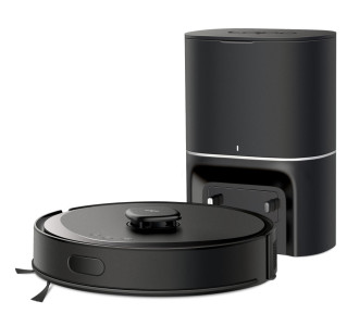 TP-LINK ρομποτική σκούπα Tapo RV30 Max Plus για σκούπισμα & σφουγγάρισμα, με χαρτογράφηση, WiFi, μαύρη, V1.0