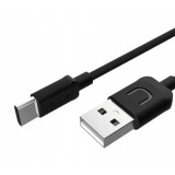 USAMS καλώδιο USB σε USB-C US-SJ099 U-Turn, 10.5W, 1m, μαύρο