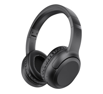 USAMS headphones YG23, ασύρματα & ενσύρματα, Φ40mm, 300mAh, μαύρα