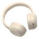USAMS headphones YG23, ασύρματα & ενσύρματα, Φ40mm, 300mAh, μπεζ