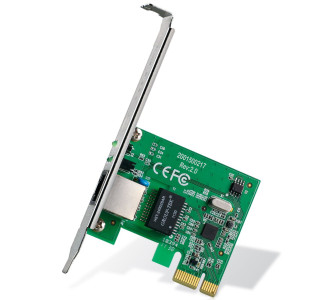 TP-LINK PCI Express Network Adapter TG-3468, low profile, Ver. 4.0 TP-LINK PCI Express Network Adapter TG-3468, low profile, Ver. 4.0