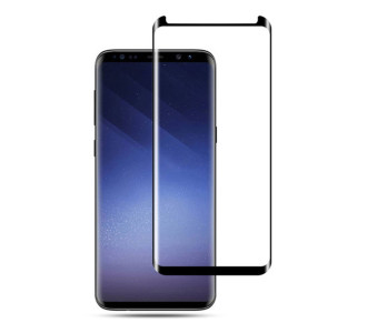 POWERTECH Tempered Glass 3D TGC-0076 Samsung S8 Plus, Full glue, μαύρο POWERTECH Tempered Glass 3D TGC-0076 Samsung S8 Plus, Full glue, μαύρο