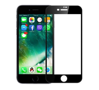 POWERTECH Tempered Glass 5D Full Glue TGC-0233 για iPhone 7 Plus, μαύρο