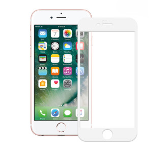 POWERTECH Tempered Glass 5D Full Glue για iPhone 6 Plus, White
