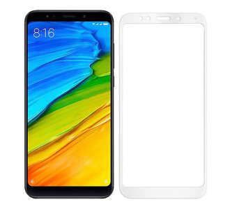 POWERTECH Tempered Glass 5D Full Glue για Xiaomi Note 5 Qualcomm, λευκό