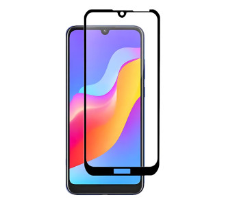 POWERTECH Tempered Glass 5D Full Glue, Huawei Y5/Pro/Prime 2019, μαύρο