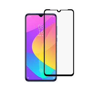 POWERTECH Tempered Glass 5D Full Glue, Xiaomi Mi CC9 Qualcomm, μαύρο