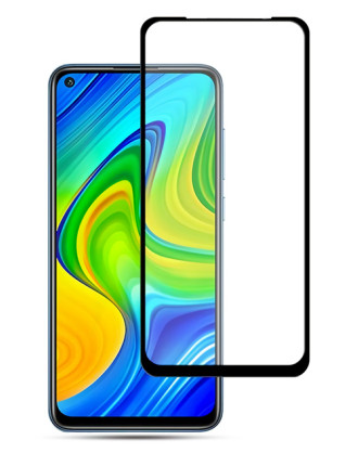 POWERTECH Tempered Glass 5D, full glue, για Xiaomi Redmi 10X 4G, μαύρο