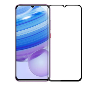 POWERTECH Tempered Glass 5D, full glue, Xiaomi Redmi 10X/Pro 5G, μαύρο