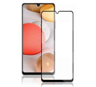 POWERTECH Tempered Glass 5D Full Glue TGC-0444 για Samsung A42 5G, μαύρο
