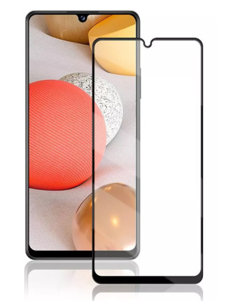 POWERTECH Tempered Glass 5D Full Glue TGC-0444 για Samsung A42 5G, μαύρο