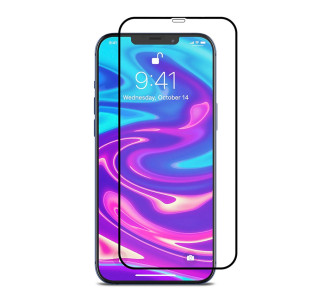 POWERTECH tempered glass 5D TGC-0448 για iPhone 12/12 Pro, full glue