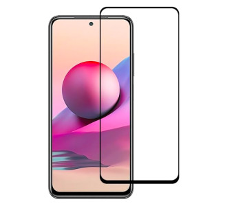 POWERTECH Tempered Glass 5D Full Glue TGC-0487, Xiaomi Note 10S, μαύρο