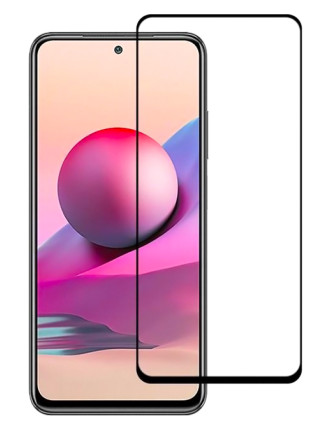 POWERTECH Tempered Glass 5D Full Glue TGC-0487, Xiaomi Note 10S, μαύρο