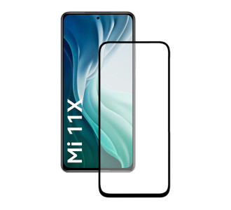 POWERTECH tempered glass 5D TGC-0520, Xiaomi Mi 11X/11X Pro/11i, μαύρο