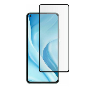 POWERTECH tempered glass 5D TGC-0523 για Xiaomi Mi 11 Lite 4G/5G, μαύρο