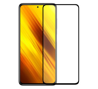 POWERTECH tempered glass 9H 5D TGC-0539 για Xiaomi Poco X3 GT, μαύρο