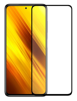 POWERTECH tempered glass 9H 5D TGC-0539 για Xiaomi Poco X3 GT, μαύρο