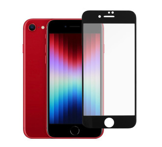 POWERTECH tempered glass 5D TGC-0584, full glue, iPhone SE 2022, μαύρο POWERTECH tempered glass 5D TGC-0584, full glue, iPhone SE 2022, μαύρο