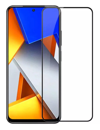 POWERTECH tempered glass 5D TGC-0608, Xiaomi Poco M4 Pro, full glue