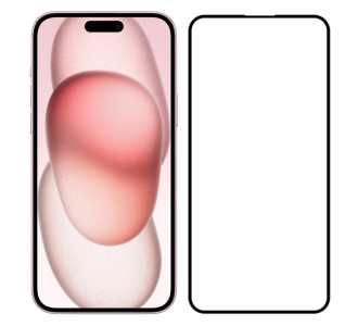 POWERTECH tempered glass 5D TGC-0657 για iPhone 15, full glue