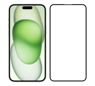 POWERTECH tempered glass 5D TGC-0658 για iPhone 15 Plus, full glue