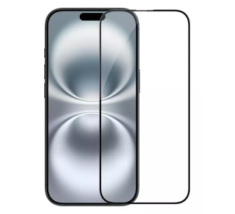 POWERTECH tempered glass 5D TGC-0713 για iPhone 16 Plus, full glue POWERTECH tempered glass 5D TGC-0713 για iPhone 16 Plus, full glue