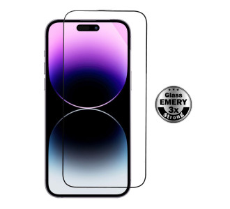 POWERTECH tempered glass Emery 5D TGC-0760 για iPhone 15 Pro Max, full glue