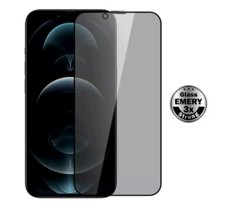 POWERTECH tempered glass Emery Private 5D TGC-0777 για iPhone 14 Plus, full glue