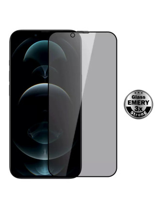 POWERTECH tempered glass Emery Private 5D TGC-0777 για iPhone 14 Plus, full glue