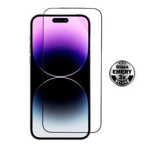 POWERTECH tempered glass Emery 5D TGC-0795 για iPhone 17 Pro, full glue
