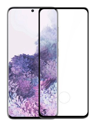 POWERTECH Tempered Glass 3D, Full Glue, Samsung Galaxy S20, μαύρο