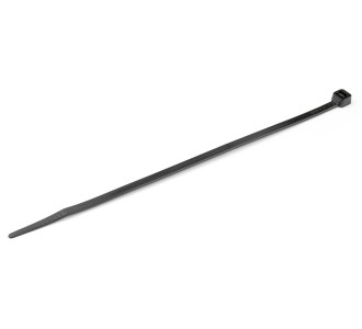 POWERTECH δεματικά καλωδίων TIES-058, 350x4.8mm, μαύρα, 100τμχ