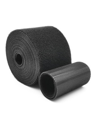 POWERTECH ταινία τύπου velcro TIES-080, 48mm, 5m, μαύρη