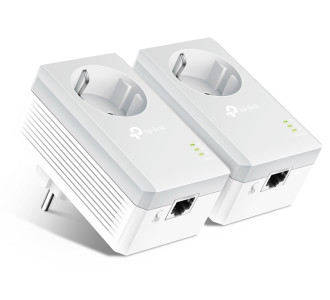 TP-LINK AV600 Passthrough Powerline Starter Kit TL-PA4010P, Ver. 4.0