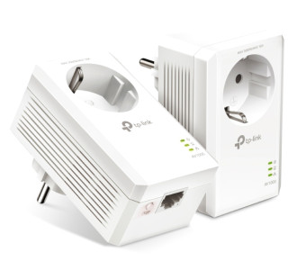 TP-LINK Powerline kit TL-PA7017P, Passthrough, AV1000 Gigabit, Ver. 4.0
