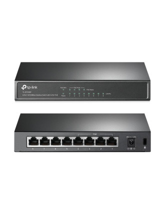 TP-LINK Desktop Switch TL-SF1008P 8 Θυρών, με 4-port POE, Ver. 6.0