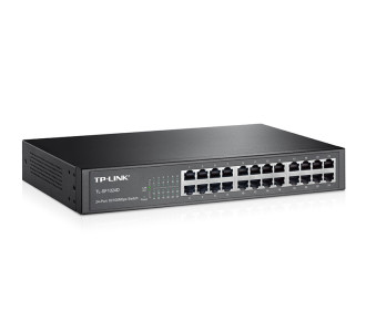 TP-LINK Desktop Switch TL-TL-SF1024D, 10/100Mbps, 24 Θύρες, Ver. 3.0