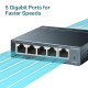 TP-LINK Gigabit Switch TL-SG105, 5 θύρες, V9.0 TP-LINK Gigabit Switch TL-SG105, 5 θύρες, V9.0
