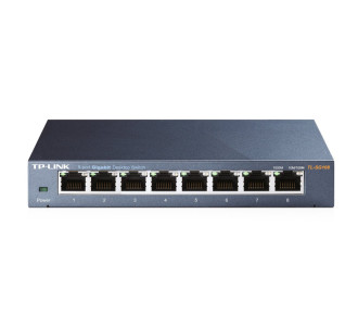 TP-LINK Desktop Switch TL-SG108 8 Θυρών, 10/100/1000Mbps, Ver. 6.0